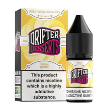 Vanilla Custard 10ml Nic Salt by Drifter Bar Salts