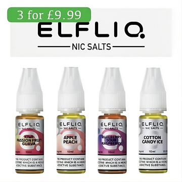 Elfliq 10ml Nic Salts