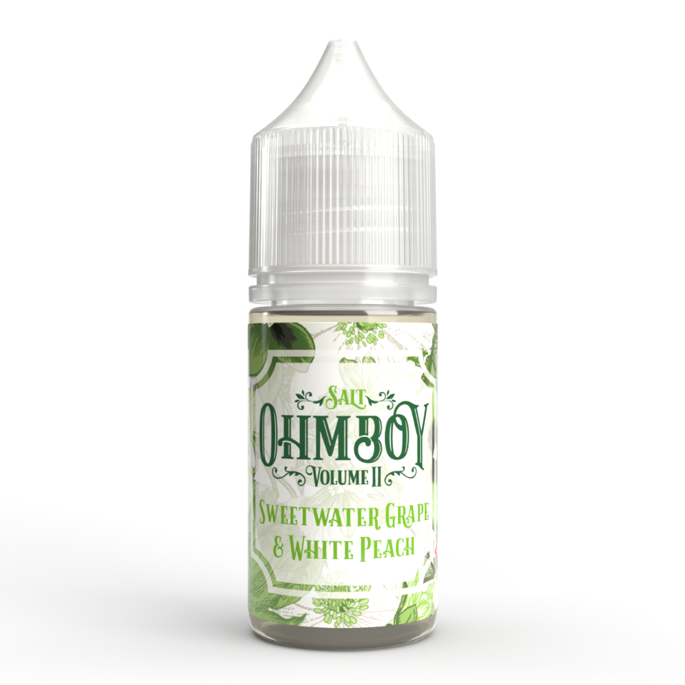 Sweetwater Grape & White Peach 10ml Nic Salt by Ohm Boy E-Liquids - Oxford Vapours - Begin Your Vaping Journey With Oxford Vapours
