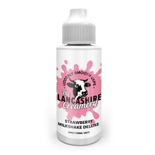 Strawberry Milkshake Deluxe 100ml by The Lancashire Creamery - Oxford Vapours - Begin Your Vaping Journey With Oxford Vapours
