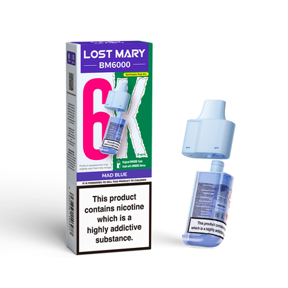 Lost Mary BM6000 Prefilled Pods - Oxford Vapours - Begin Your Vaping Journey With Oxford Vapours