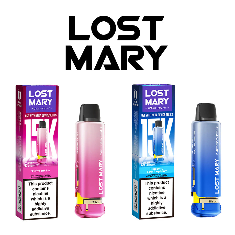 Lost Mary Nera 30K Pre-filled Pods