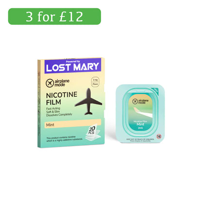 Lost Mary Airplane Mode Nicotine Strips - Oxford Vapours - Begin Your Vaping Journey With Oxford Vapours