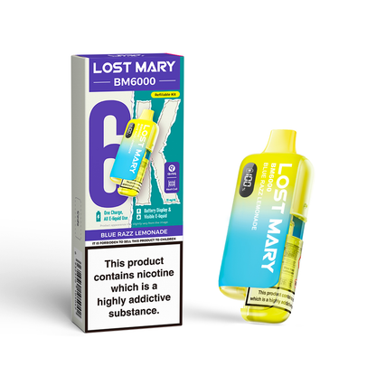 Lost Mary BM6000 Kit - Oxford Vapours - Begin Your Vaping Journey With Oxford Vapours