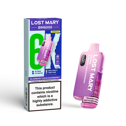 Lost Mary BM6000 Kit - Oxford Vapours - Begin Your Vaping Journey With Oxford Vapours
