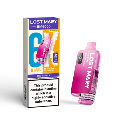Lost Mary BM6000 Kit - Oxford Vapours - Begin Your Vaping Journey With Oxford Vapours