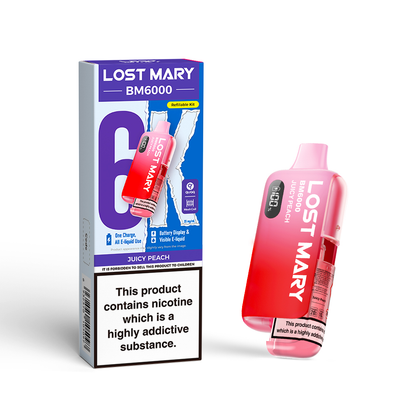 Lost Mary BM6000 Kit - Oxford Vapours - Begin Your Vaping Journey With Oxford Vapours