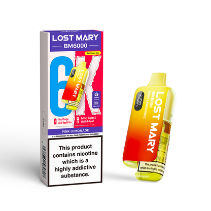 Lost Mary BM6000 Kit - Oxford Vapours - Begin Your Vaping Journey With Oxford Vapours