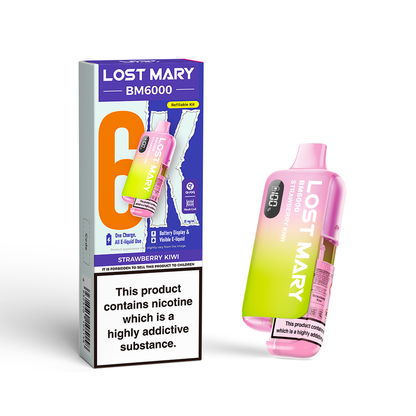 Lost Mary BM6000 Kit - Oxford Vapours - Begin Your Vaping Journey With Oxford Vapours