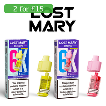 Lost Mary BM6000 Prefilled Pods - Oxford Vapours - Begin Your Vaping Journey With Oxford Vapours