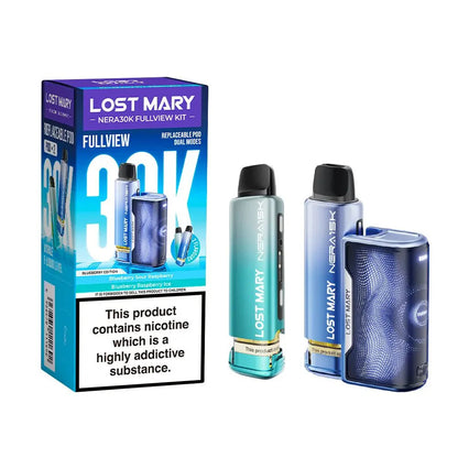 Lost Mary Nera 30K Pre-filled Pod Kit - Oxford Vapours - Begin Your Vaping Journey With Oxford Vapours