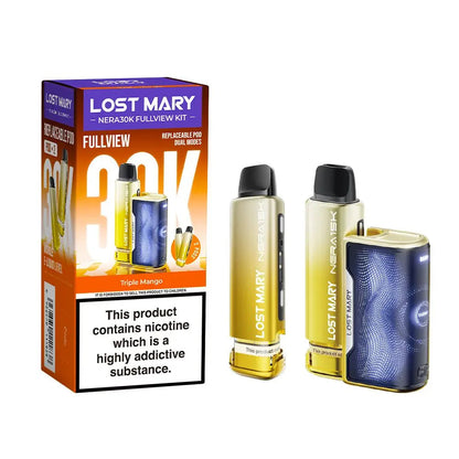 Lost Mary Nera 30K Pre-filled Pod Kit - Oxford Vapours - Begin Your Vaping Journey With Oxford Vapours
