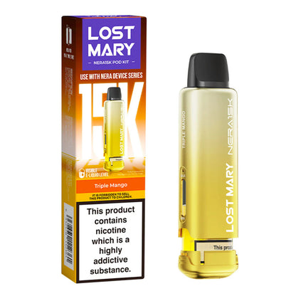 Lost Mary Nera 30K Pre-filled Pods - Oxford Vapours - Begin Your Vaping Journey With Oxford Vapours
