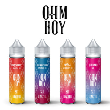 Ohm Boy SLT 60ml Longfills Salt Nicotine - Oxford Vapours