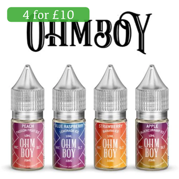 Ohm Boy E-Liquids SLT 10ml Nic Salts