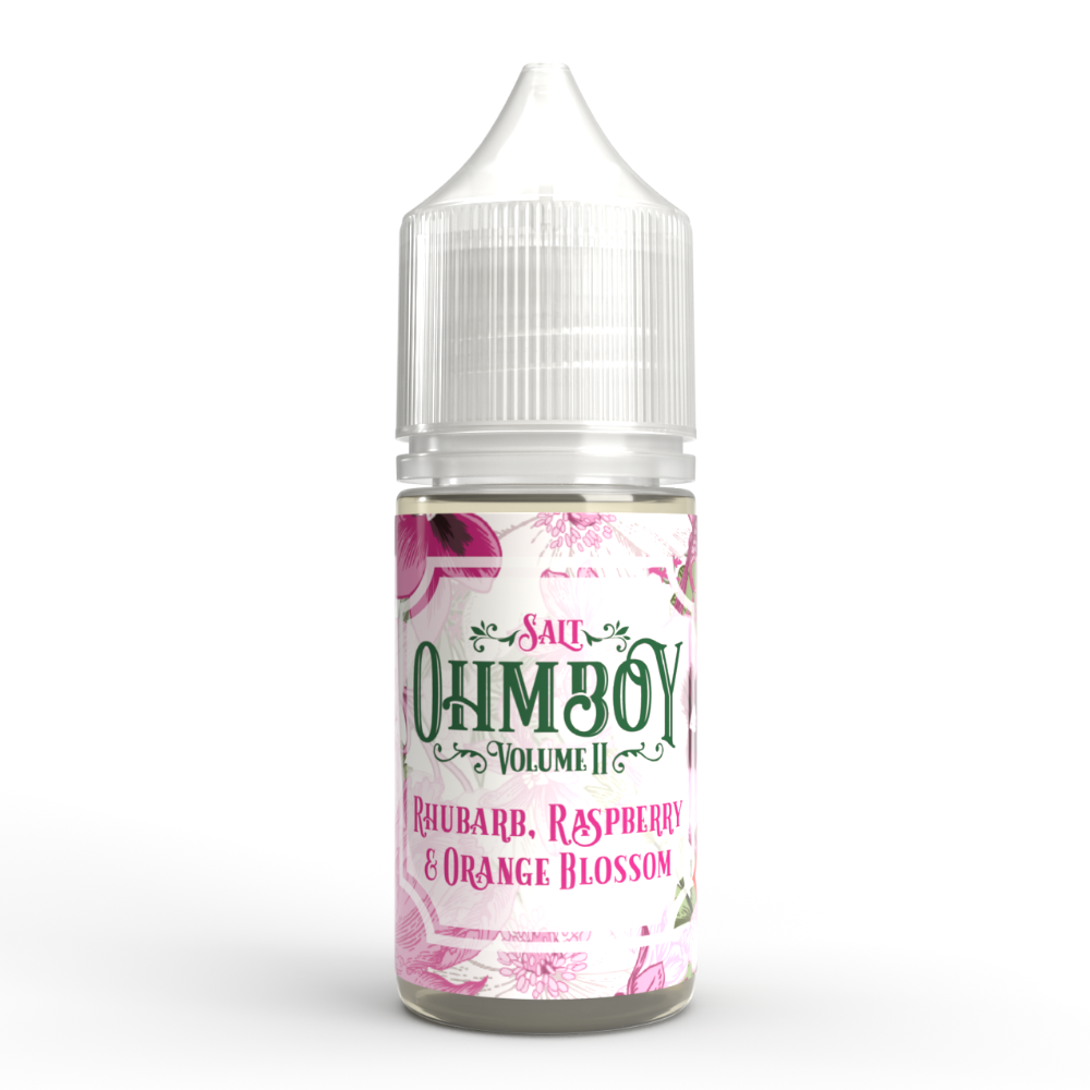 Rhubarb, Raspbery & Orange Blossom 10ml Nic Salt by Ohm Boy E-Liquids - Oxford Vapours - Begin Your Vaping Journey With Oxford Vapours