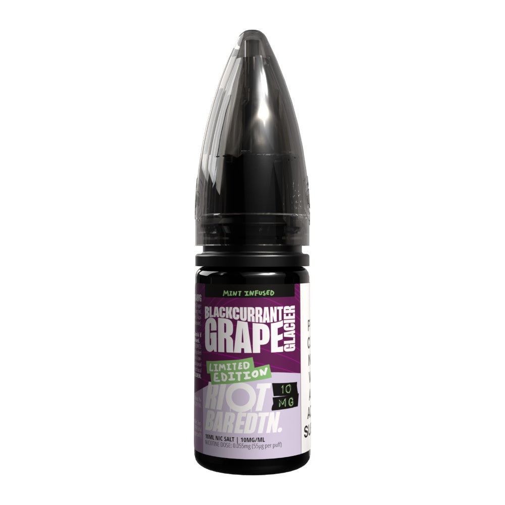 Blackcurrant Grape Glacier 10ml Nic Salt by Bar EDTN - Oxford Vapours - Begin Your Vaping Journey With Oxford Vapours