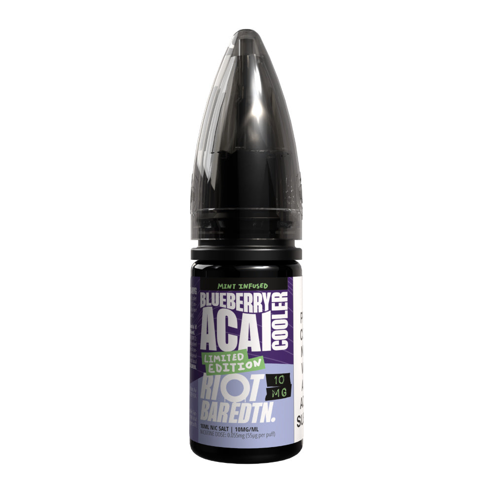 Blueberry Acai Cooler 10ml Nic Salt by Bar EDTN - Oxford Vapours - Begin Your Vaping Journey With Oxford Vapours