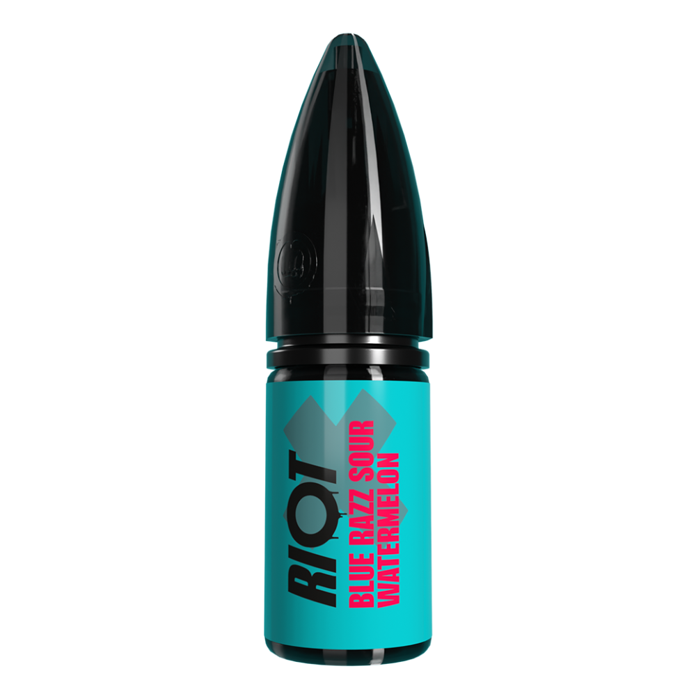 Blue Razz Sour Watermelon 10ml Nic Salt by Riot X - Oxford Vapours - Begin Your Vaping Journey With Oxford Vapours