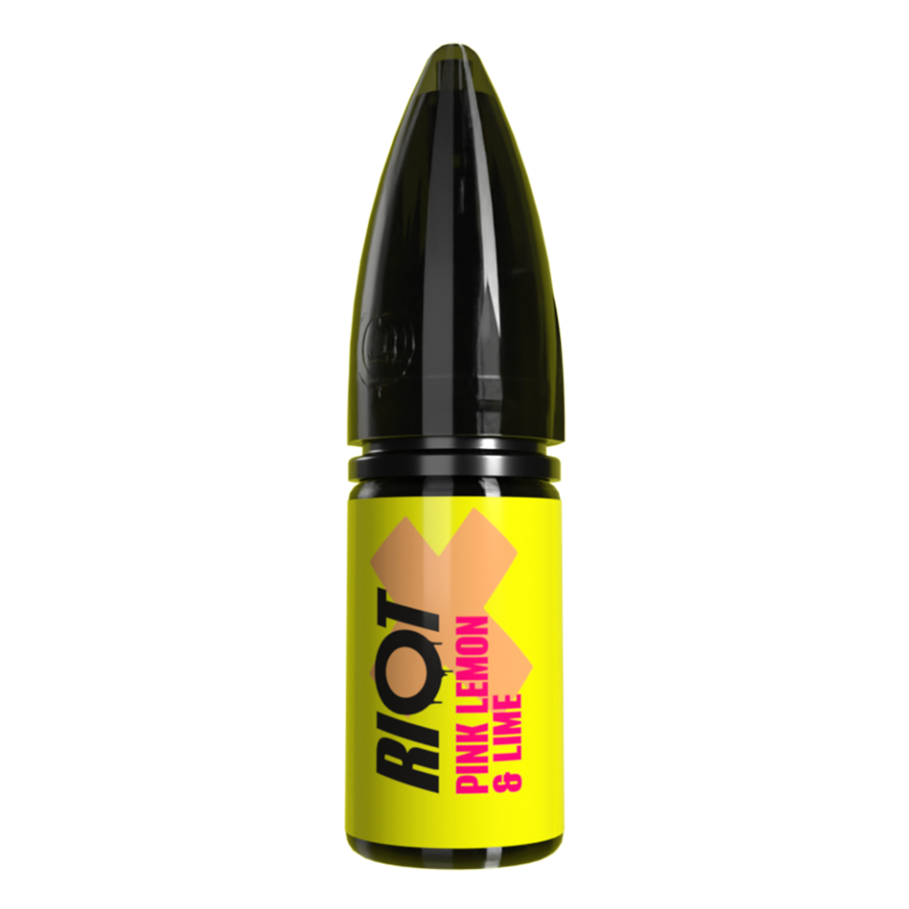 Pink Lemon & Lime 10ml Nic Salt by Riot X - Oxford Vapours - Begin Your Vaping Journey With Oxford Vapours