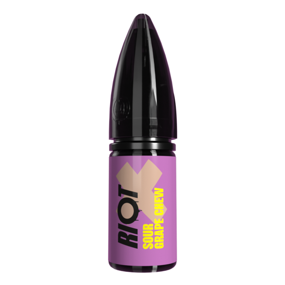 Sour Grape Chew 10ml Nic Salt by Riot X - Oxford Vapours - Begin Your Vaping Journey With Oxford Vapours