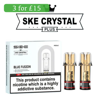 SKE Crystal Plus Pre-filled Pods - Oxford Vapours Oxford Vapours SKE Crystal Plus Pre-filled Pods - Oxford Vapours Oxford Vapours