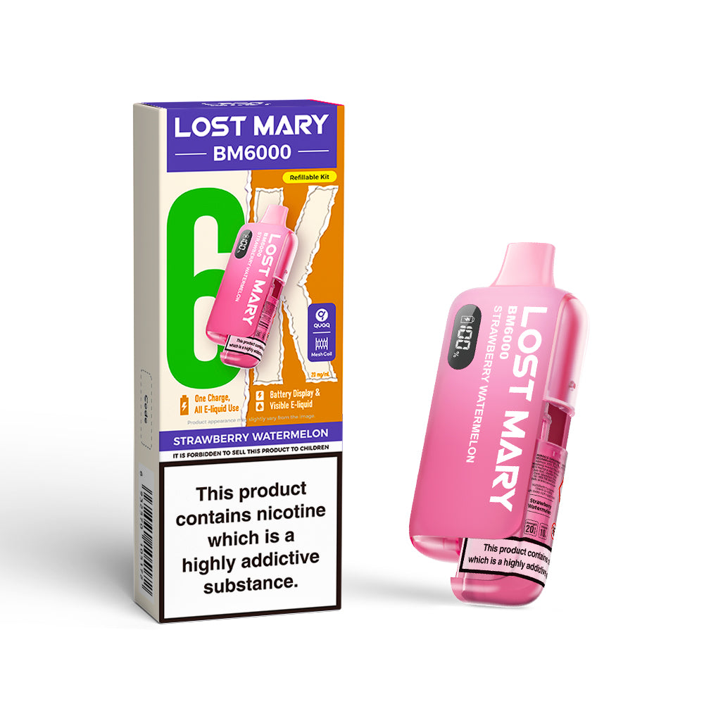 Lost Mary BM6000 Kit - Oxford Vapours - Begin Your Vaping Journey With Oxford Vapours