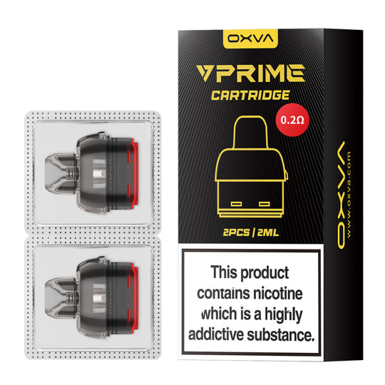 OXVA VPrime Replacement Pods - Oxford Vapours - Begin Your Vaping Journey With Oxford Vapours