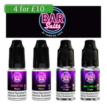 Vampire Vape Bar Salts 10ml Nic Salts