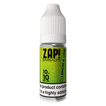 Zap! Bar Salts 10ml Nic Salts - Oxford Vapours - Begin Your Vaping Journey With Oxford Vapours