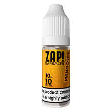 Zap! Bar Salts 10ml Nic Salts - Oxford Vapours - Begin Your Vaping Journey With Oxford Vapours
