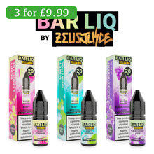 Zeus Juice Bar Liq 10ml Nic Salts - Oxford Vapours - Begin Your Vaping Journey With Oxford Vapours