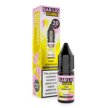 Pink Lemonade 10ml Nic Salt by Bar Liq