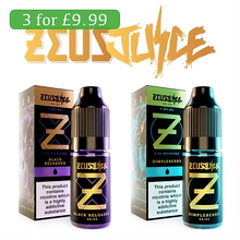 Zeus Juice 10ml Freebase Nicotine - Oxford Vapours - Begin Your Vaping Journey With Oxford Vapours