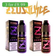 Zeus Juice 10ml Nic Salts - Oxford Vapours - Begin Your Vaping Journey With Oxford Vapours