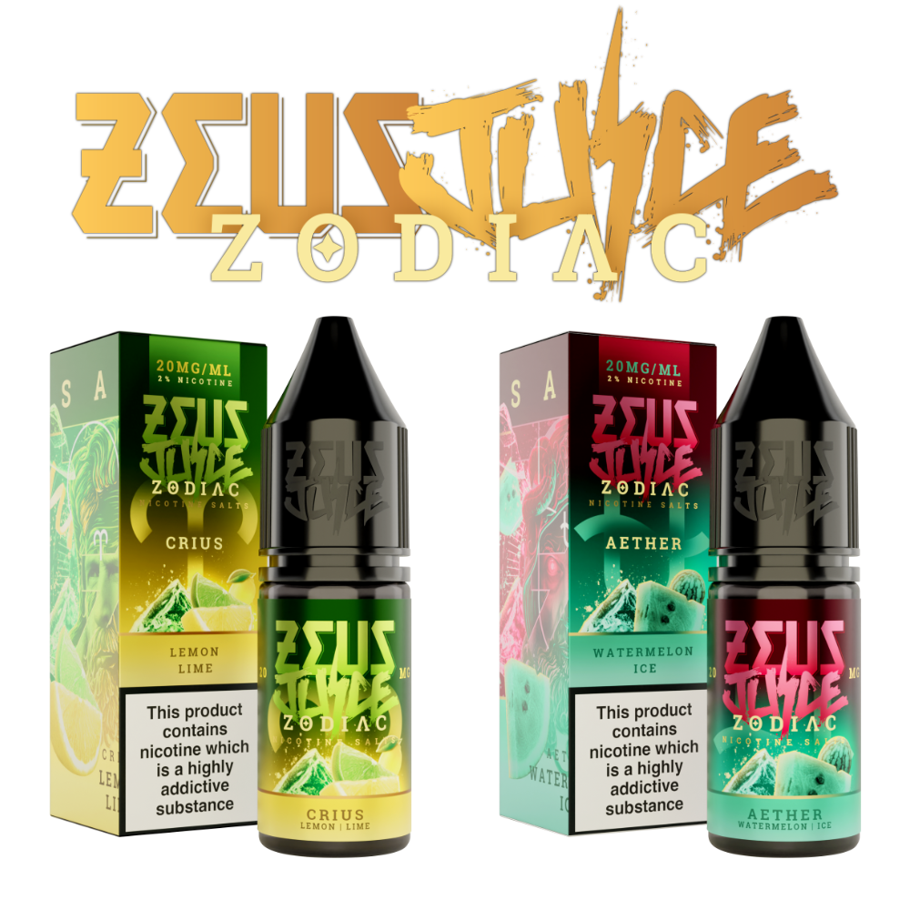 Zeus Juice Zodiacs 10ml Nic Salts - Oxford Vapours