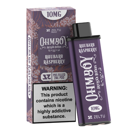 Rhubarb Raspberry by Ohm Boy - Zeltu Prefilled Pod