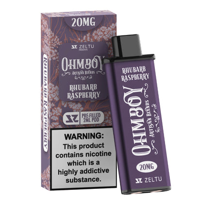 Rhubarb Raspberry by Ohm Boy - Zeltu Prefilled Pod