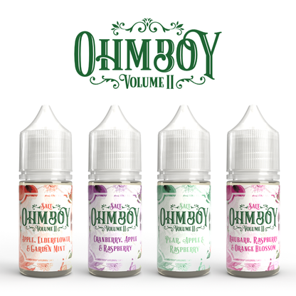 Ohm Boy E-Liquids Volume II 10ml Nic Salts