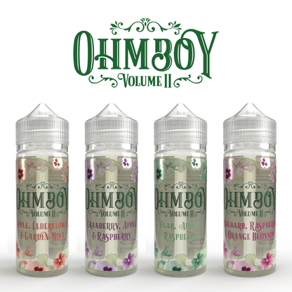 Ohm Boy E-Liquids Volume II 100ml Shortfills