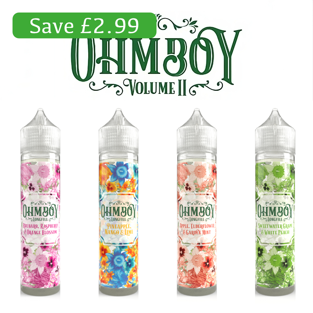 Ohm Boy E-Liquids Volume II 60ml Longfills