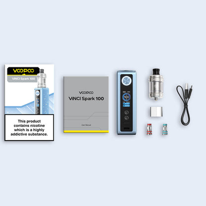 Voopoo Vinci Spark 100 Kit - Oxford Vapours - Begin Your Vaping Journey With Oxford Vapours