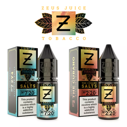Zeus Juice Tobacco Blend 10ml Nic Salts
