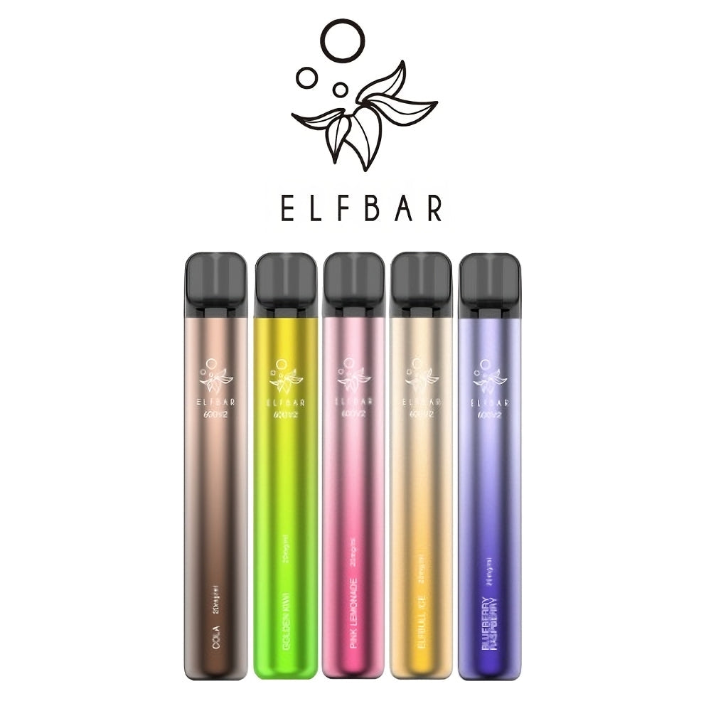 Elf Bar 600 V2 Disposable - Oxford Vapours