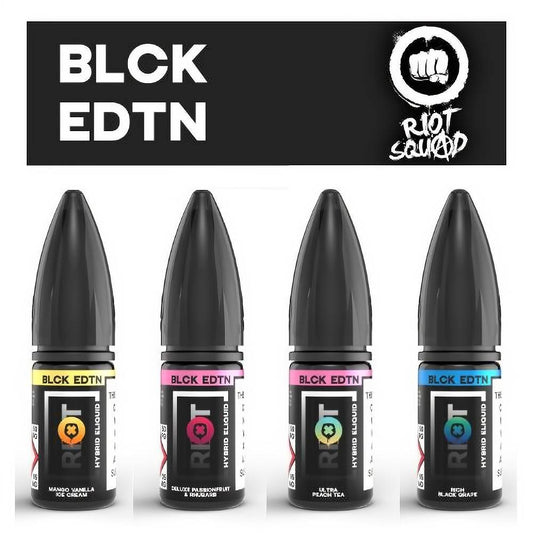 BLCK EDTN 10ml Hybrid Nicotine - Oxford Vapours