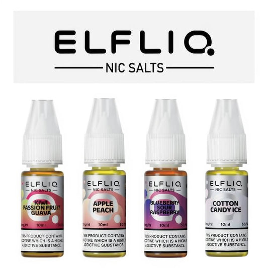 Elfliq 10ml Nic Salts - Oxford Vapours