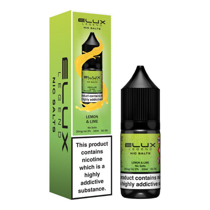 Elux Legend 10ml Nic Salts - Oxford Vapours - Begin Your Vaping Journey With Oxford Vapours