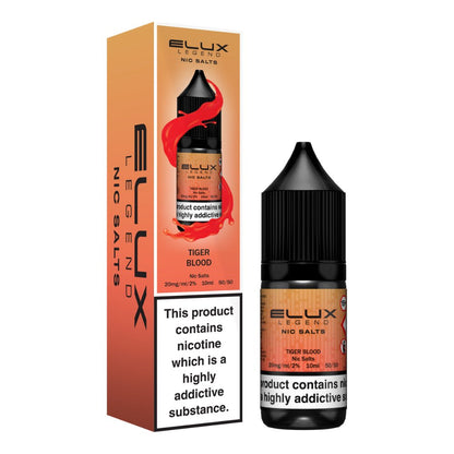 Elux Legend 10ml Nic Salts - Oxford Vapours - Begin Your Vaping Journey With Oxford Vapours