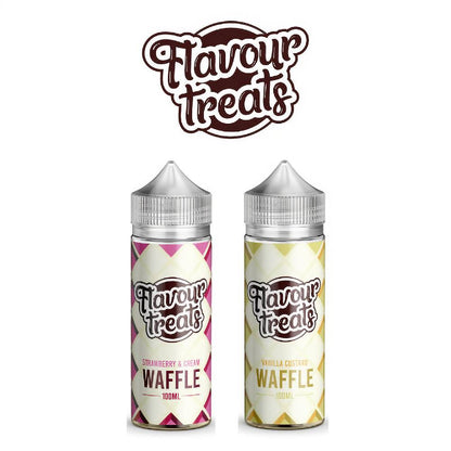 Flavour Treats Waffle 100ml Shortfills - Oxford Vapours - Begin Your Vaping Journey With Oxford Vapours