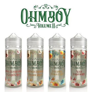 Ohm Boy E-Liquids Volume II 100ml Shortfills - Oxford Vapours